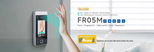 HFSecurity FR05M биометрический контроль доступа и посещаемость времени дешевые пальмовые пароли контроль доступа и Биометрия - Product Image 6
