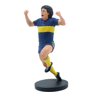 OEM 3Dカスタムサッカー選手アクションフィギュアユニセックスPVC漫画おもちゃサッカー選手モデル - Product Image 2