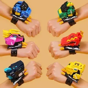 Miniforce X Watch Toy <strong>Super</strong> Dinosaur Power Mecha Deformation Robot 2.4G <strong>RC</strong> Car Model Favorite Gift for Children <strong>Mini</strong> Secret - Product Image 1