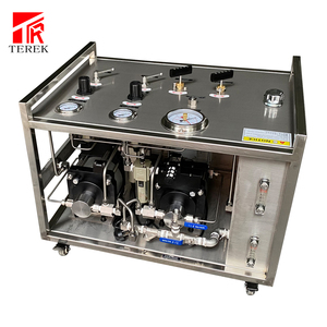 Teste de pressão hidrostática do cilindro da bomba de teste com gravador gráfico Terek novo design