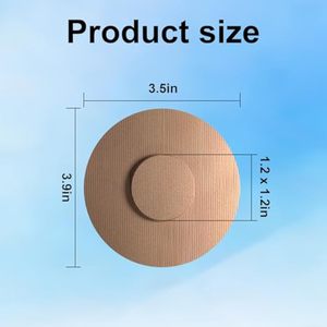Customized LOGO OEM Design Precut Medical CGM Patch Tape Hypoallergenic Long Usage Time Waterproof &amp; Sweatproof Sensor Patch - Product Image 2
