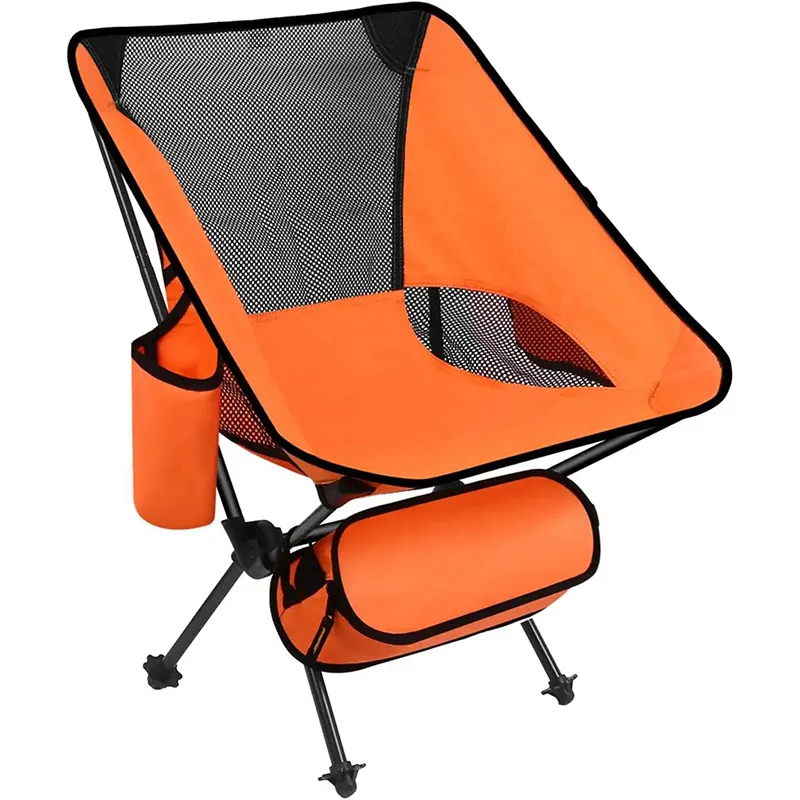 공장 사용자 정의 야외 피크닉 7075 알루미늄 문 의자 접이식 해변 의자 휴대용 캠핑 의자 캐리 가방