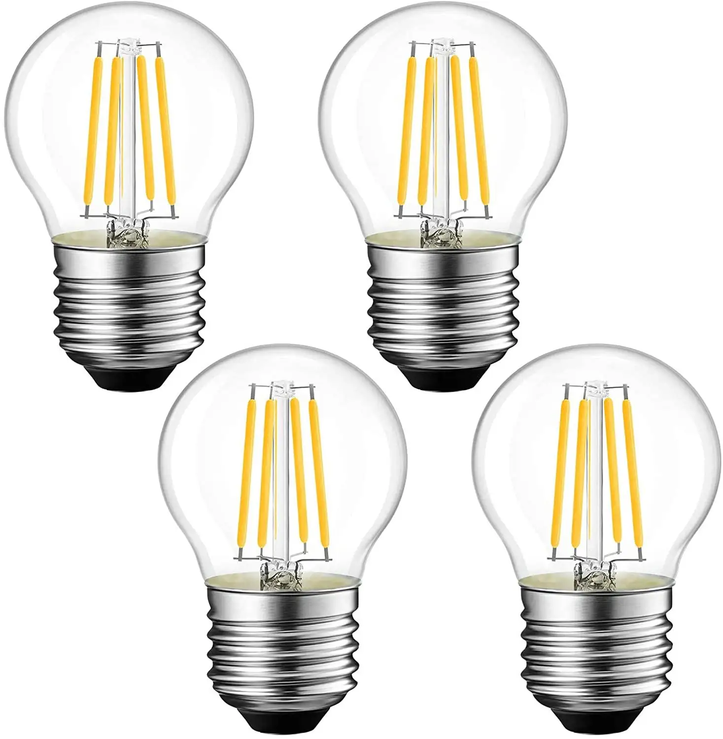 Dimbare Edison Retro Lamp G45 Led 2W 4W 6W Gloeidraad Gloeilamp E27 E26 220V 110V Glas Vintage Stijl Led Lamp