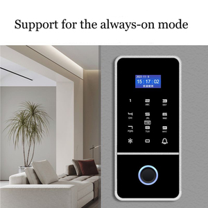 Outdoor Standalone Smart Door <strong>Lock</strong> Access Control <strong>System</strong> with Waterproof Touch <strong>Keypad</strong> Finger Scan Customizable OEM Logo Support