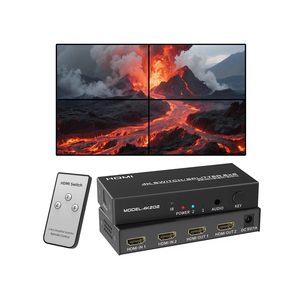 4k202 Fjgear 3840x2160 * 60hz高清遥控Hdmi分离器2进2出矩阵Hdmi分离器 - Product Image 1