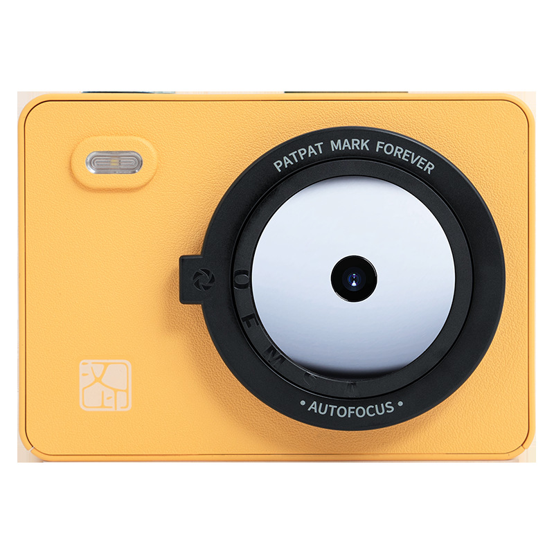 Imprimante d'appareil photo portable Jaune
