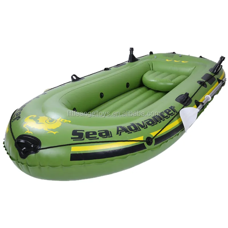 Barco inflable de 3 personas de Venta caliente de Seasonic, barco de pescado personalizado, barco inflable para pescar