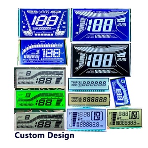 Fabbrica su misura tachimetro originale schermo 7 segmento LCD per Yamaha Aerox Toyota Avanza V5 veicoli moto - Product Image 1
