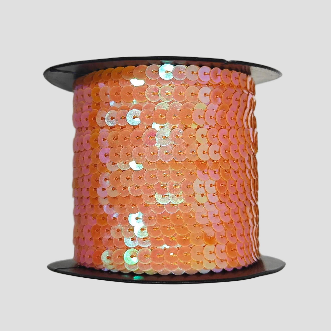 Bande plate 6mm orange lait 5413-90m/rouleau