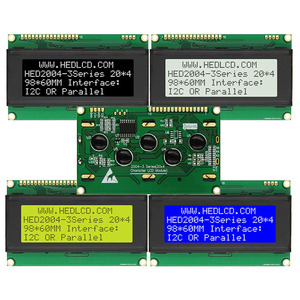 Manufacturer sale 3.2&quot; 98*60MM 20x4 Character <strong>LCD</strong> <strong>Display</strong> panel Module with AIP31066 PCF8574 <strong>I2C</strong> <strong>interface</strong> for Instrumentation - Product Image 1