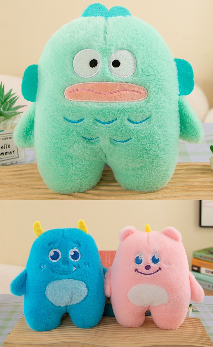 Three types monsters-random colors-22cm