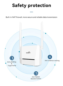 OEM ucuz 4G LTE Sim kart yönlendirici 300mbps kablosuz Cpe Sim kartlı Router ağ B20 B28 desteği 3000mAh pil içinde - Product Image 6