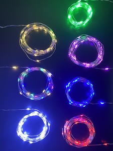 LED Solar Lichterkette Fernbedienung RGB String Mehrere Farbwechsel Weihnachts baum Streifen Licht für Garten im Freien - Product Image 6