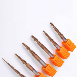 1/4 inç Shank 2D/3D detay gravür yönlendirici Bit ile 3mm ucu çapı top burun Spiral End Mill CNC makinesi freze kesicisi aracı - Product Image 5