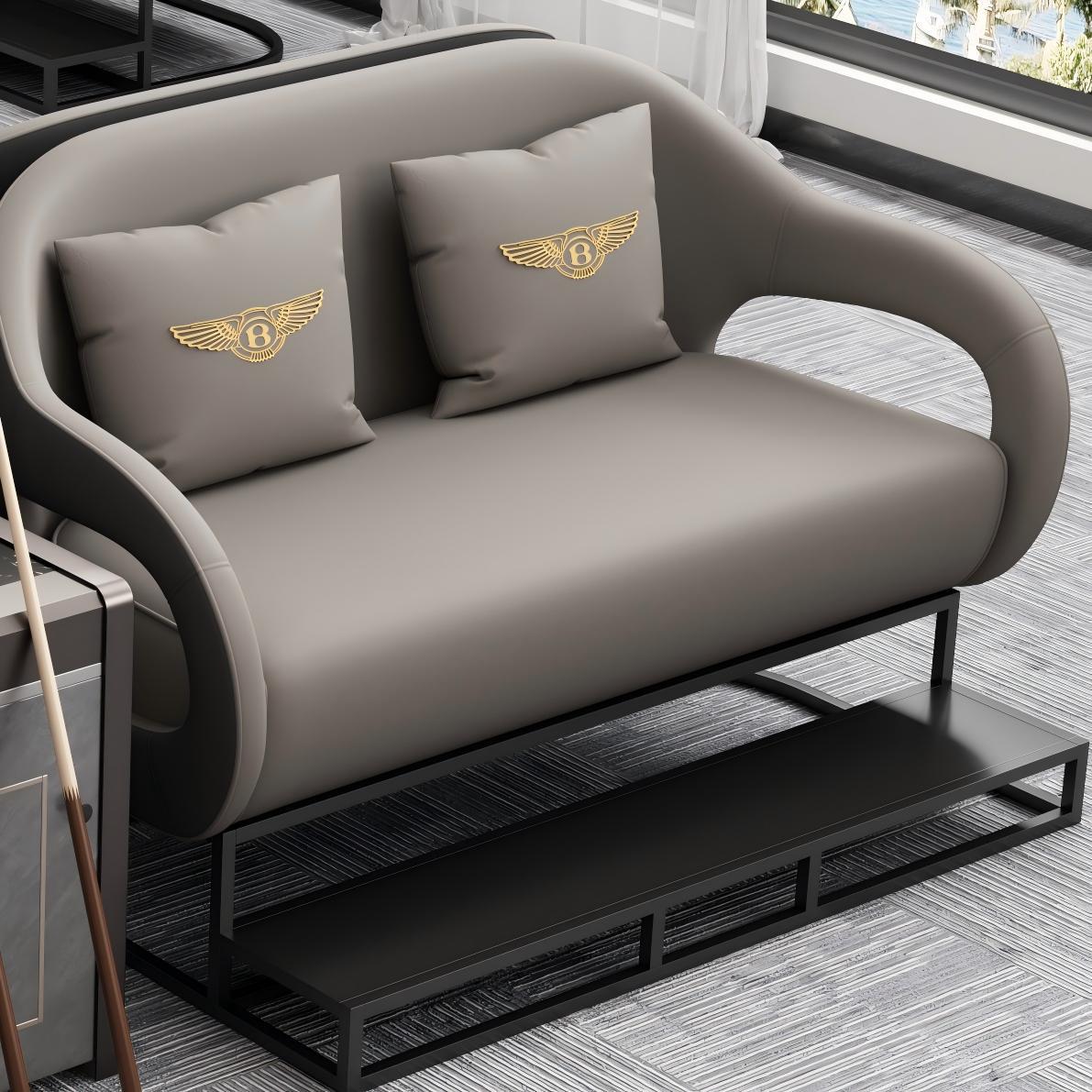 Love sofa (grey/black)