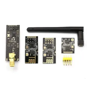 NRF24L01 + 2.4G modulo di trasmissione dati senza fili 2.4GHz NRF24L01 versione di aggiornamento NRF24L01 + PA + LNA 1000 metri per Arduino - Product Image 1