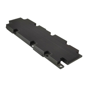 パワーヒートシンク用のカスタマイズされたアルミニウムプロファイル高精度ヒートシンク - Product Image 1