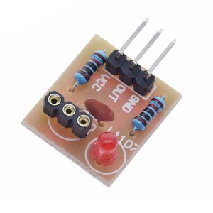 Módulo de sensor receptor láser Tubo sin modulador Módulo de sensor láser Interruptor de relé Nivel alto Nivel bajo