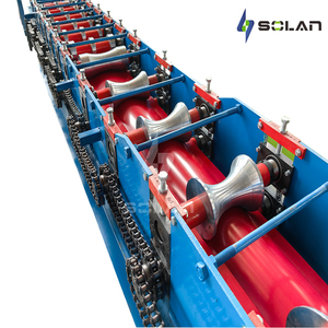 SOLAN Cap Ridge with Step Machine <strong>Firm</strong> and Durable for Building Materials <strong>Roof</strong> Machine Tile Making Machine Colored Steel Tiles - Product Image 4