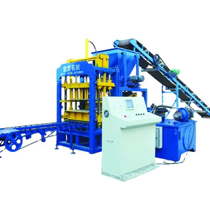 Automatic PLC <strong>Control</strong> QT4-15S Cement <strong>Block</strong> <strong>Machine</strong> Efficient Production Line Interlock Concrete Bricks Vibration Gearbox Engine - Product Image 1
