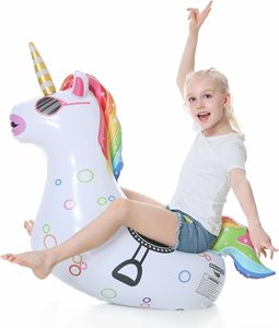 Factory Made Inflatable Unicorn Pool Float for Kids Blow up Fun <strong>Floatie</strong> Summer Swimming Pool <strong>Toys</strong> - Product Image 2