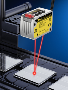 Sensor láser de gran alcance, dispositivo de precisión de 0,1mm, rango de Desplazamiento láser de 500mm con detección analógica 485 - Product Image 2