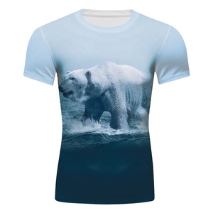 Sublimation Blank T Shirt Polyester Tshirts Sports Clothes Multi Color Tee <strong>Tops</strong> for Customize Printing Logo <strong>Image</strong> - Product Image 2