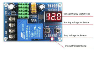 Módulo de Control de cargador de batería de XH-M604, placa de protección de interruptor de carga de batería de litio de almacenamiento de 6-60V de CC - Product Image 6