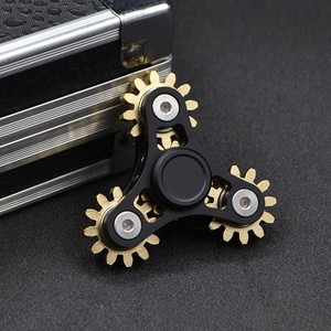 指尖金属陀螺仪和机械齿轮互锁烦躁手金属旋转器减压玩具 - Product Image 2