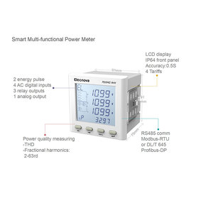 Power <strong>Meter</strong> <strong>Data</strong> <strong>Logger</strong> Three Phase <strong>Modbus</strong> Tcp <strong>Smart</strong> 3 High Frequency Electricity Usage Power <strong>Meter</strong> - Product Image 4