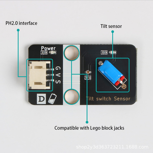 Módulo de sensor de inclinación Sensor de inclinación de bola de gravedad, conector PH2.0, para Arduino/Raspberry Pi/LEGO