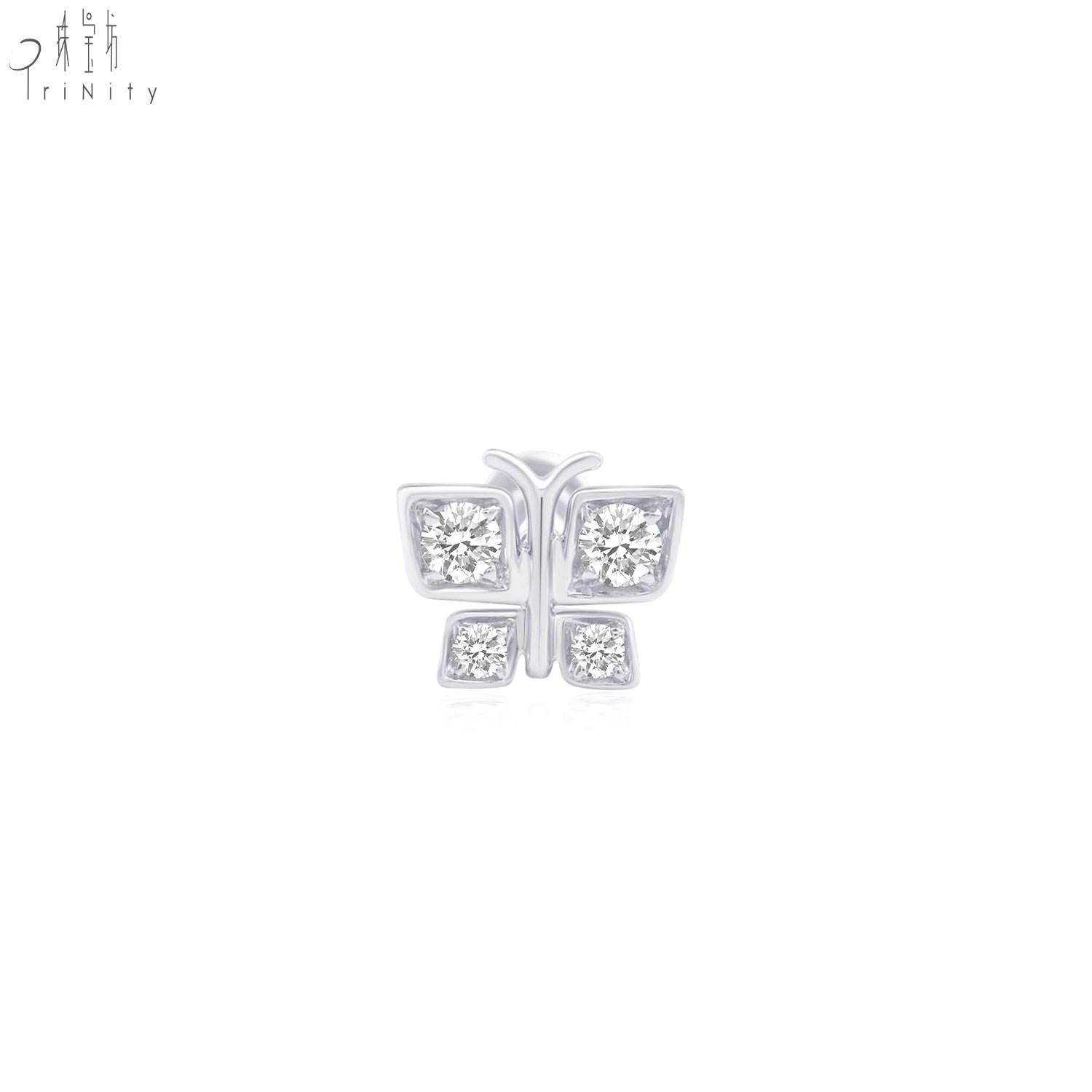 14K White Gold