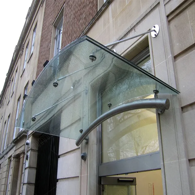 Canopée résistante aux typons, auvent en aluminium incassable en Polycarbonate, canopée de fenêtre solaire, à vendre
