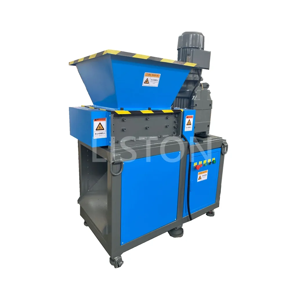 300 kg/giờ Chai nhựa PET Shredder máy cho nhựa tái chế