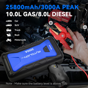 High-<strong>Power</strong> Jump Starter 160W DC <strong>Output</strong> <strong>QC3.0</strong> Fast Charging 18W Type-C <strong>Input</strong> - Product Image 2