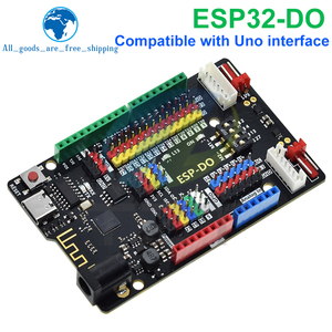 ESP32 Entwicklungsbrett 16 MB kompatibel mit UNO R3/UNO R4 Schnittstelle ESP-DO Roboterniveau Exam 56 Haupteinstellbrett für Arduino