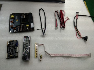 Nueva pantalla LCD especial de 32 pulgadas sin película polarizadora con placa controladora 1920*1080 marco abierto - Product Image 2