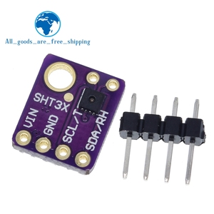 Módulo de Sensor de temperatura y humedad SHT31, microcontrolador IIC I2C Breakout Weather 3V 5V compatible con Arduino