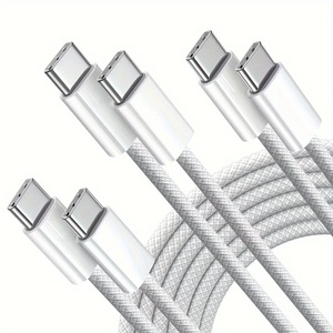 สายชาร์จ USB C เป็น USB C สาย USB C 60W สําหรับการชาร์จ Apple สําหรับ iPhone 15, IPad Pro, Air5, MacBook Air - Product Image 1