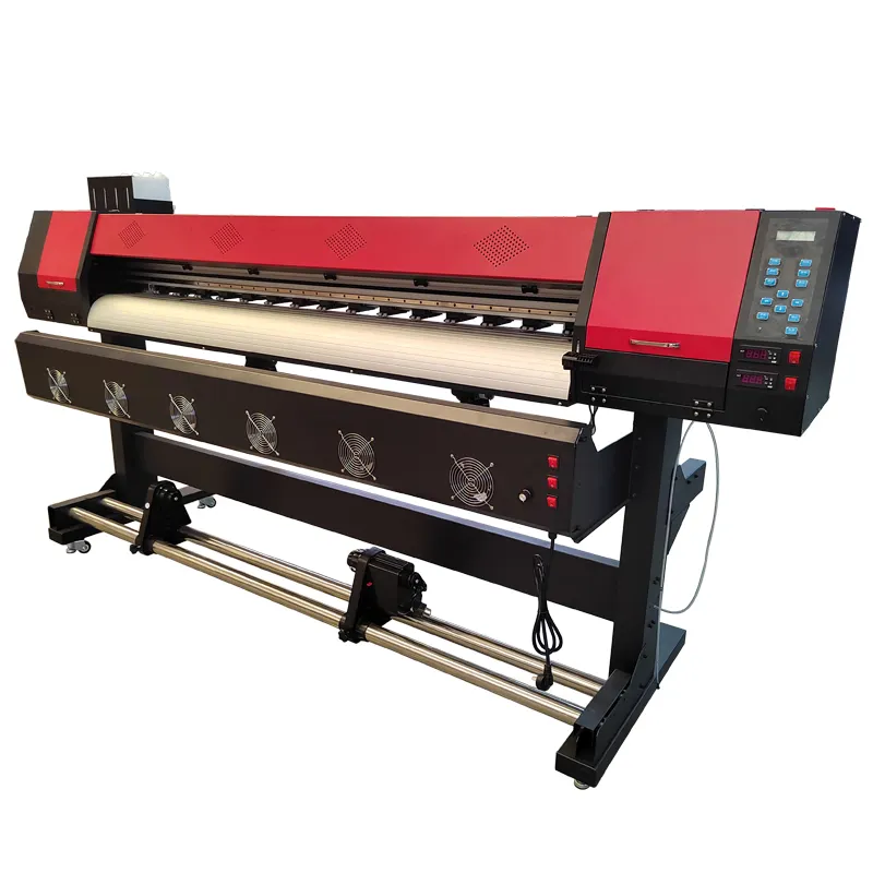 New Upgrade Eco Solvent Printer And Cutter 1.8M Xp600 Eco-Solvent Large Format Printer