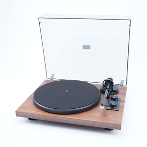 HifiサウンドLPEP2スピードビニールレコードプレーヤー、アルミニウムターンテーブルパッドとBluetooth入出力機能付き - Product Image 3