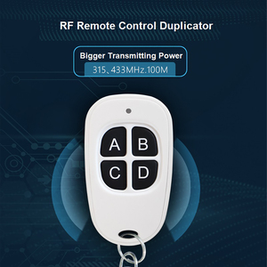 Fabrika fiyat 433.92Mhz A/B/C/D Learning öğrenme kodu bariyer/salıncak kapı uzaktan kumandası ODM/OEM - Product Image 3