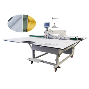 Cuscino in pelle per auto grande Area di lavoro computerizzato modello programmabile macchina da cucire per la vendita - Product Image 1