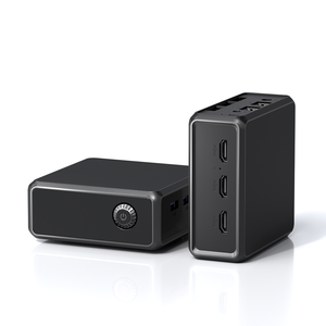 Intel 12. Generation N95 N100 3 * HD-MI 2LAN Mini-PC DDR5 16GB NVME 512GB SSD Win11 Linux Micro Mini-Desktop-Computer - Product Image 1