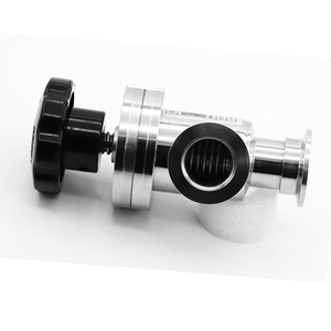 Reasonable Price <strong>Vacuum</strong> Angle <strong>Valve</strong> Manual <strong>Vacuum</strong> Angle Sear <strong>Valve</strong> Baffle <strong>Valve</strong> With KF25 Flange