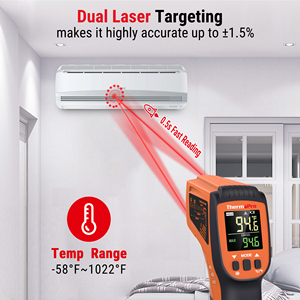 Súng Nhiệt Kế Laser ThermoPro TP450 Có Súng Điều Chỉnh Nhiệt Độ Phát Xạ (Không Dành Cho Người) - Product Image 2