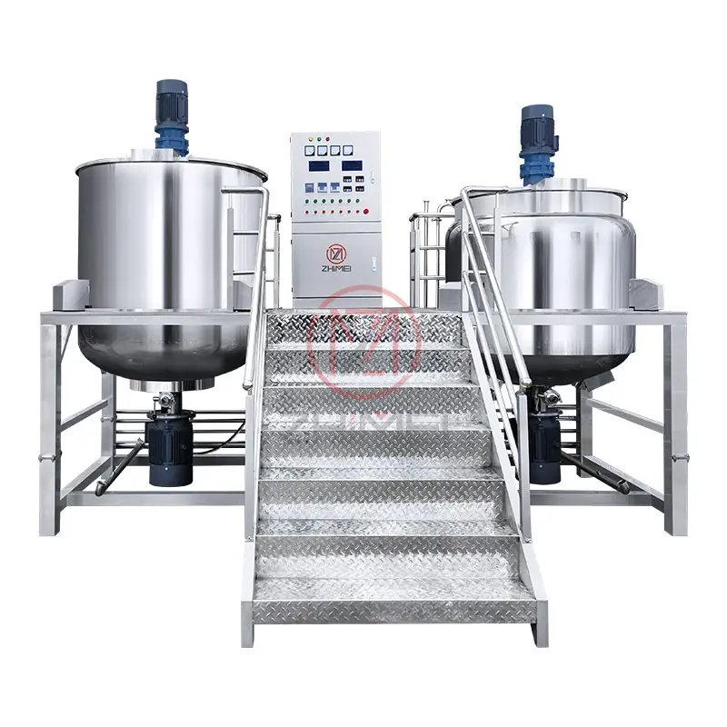 Sıvı sabun üretimi karıştırıcı yapma makinesi karıştırma tankı üreticileri homojenleştirici karıştırma tankı emülsifiye