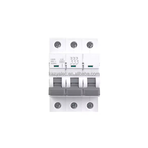 Disyuntor miniatura serie C60 tipo C 10KA C60H 1P 2P 3P 4P 1A 2A 3A 4A 6A 8A 10A 16A 20A 25A 32A 40A 50A 63A - Product Image 1