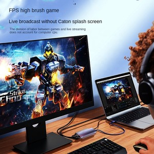 USB3.0 1080 p60 Frame HDTV scheda di acquisizione Video MS2131 compatibile Audio e Audio Mixer con funzione Loop-Out fotocamera 4K - Product Image 5