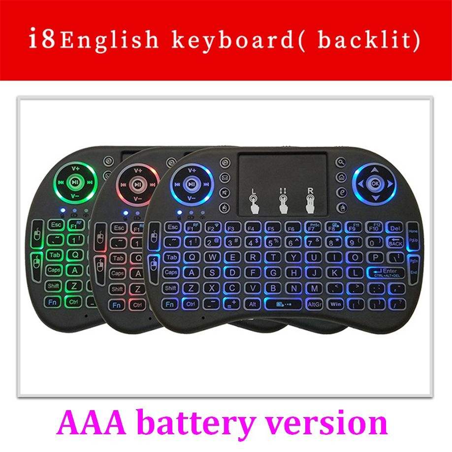 Dry battery tricolor backlight